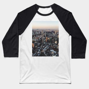 Tokyo Cityscape Baseball T-Shirt